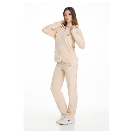 Target Γυναικείες φόρμες σετ Velour Set with Hoodie Jacket Velour